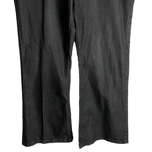 WindRiver Women's Black High Rise Wide Leg Denim Jeans - Picture 3 of 8